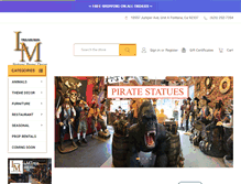 Tablet Screenshot of lmtreasures.com